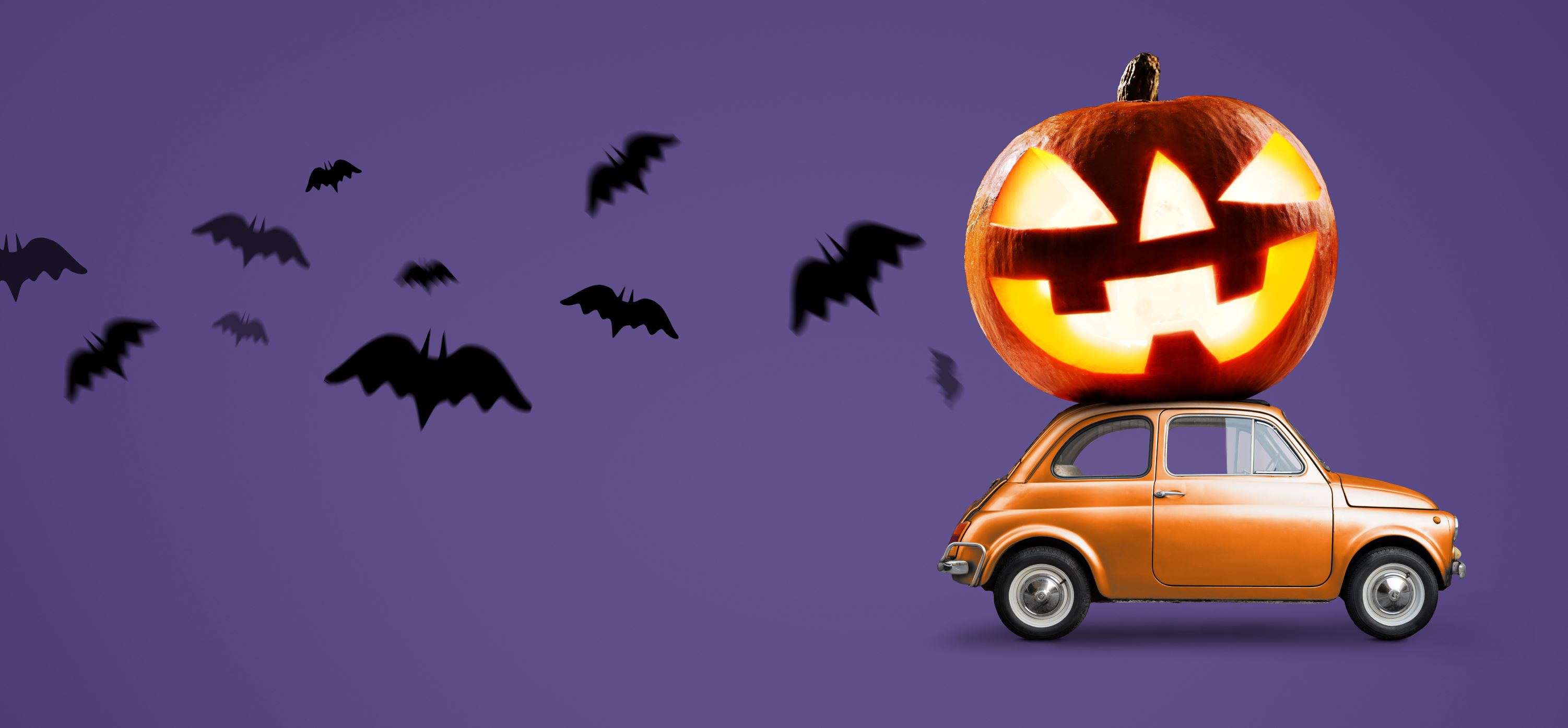 Halloween VW beetle